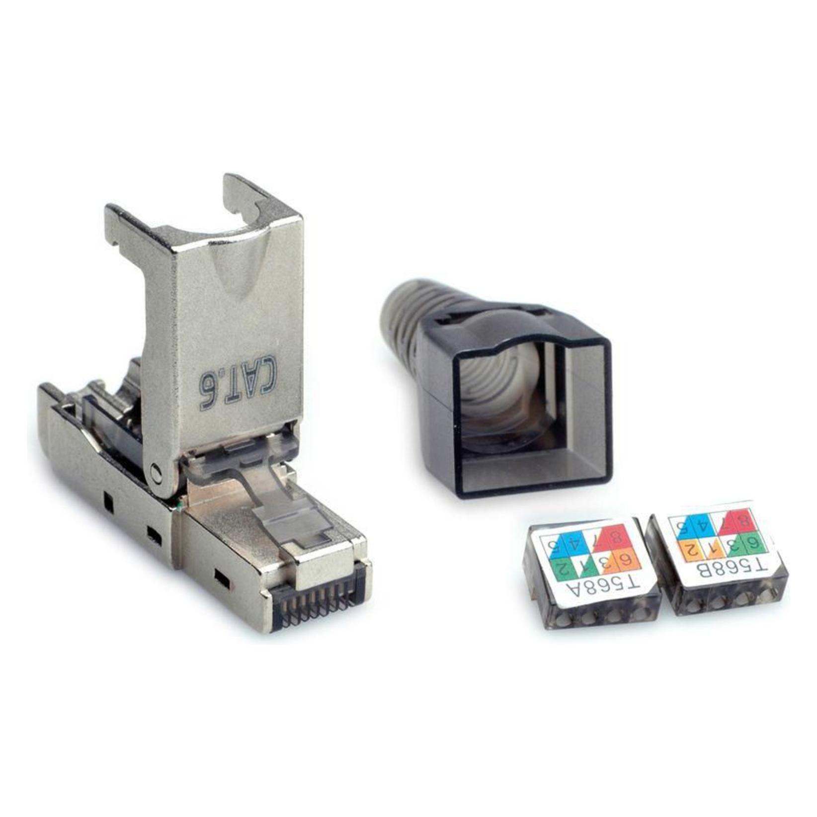 Value feldkonfektionierbarer RJ-45 Stecker Kat.6 (Class E), STP (26.99.0371)