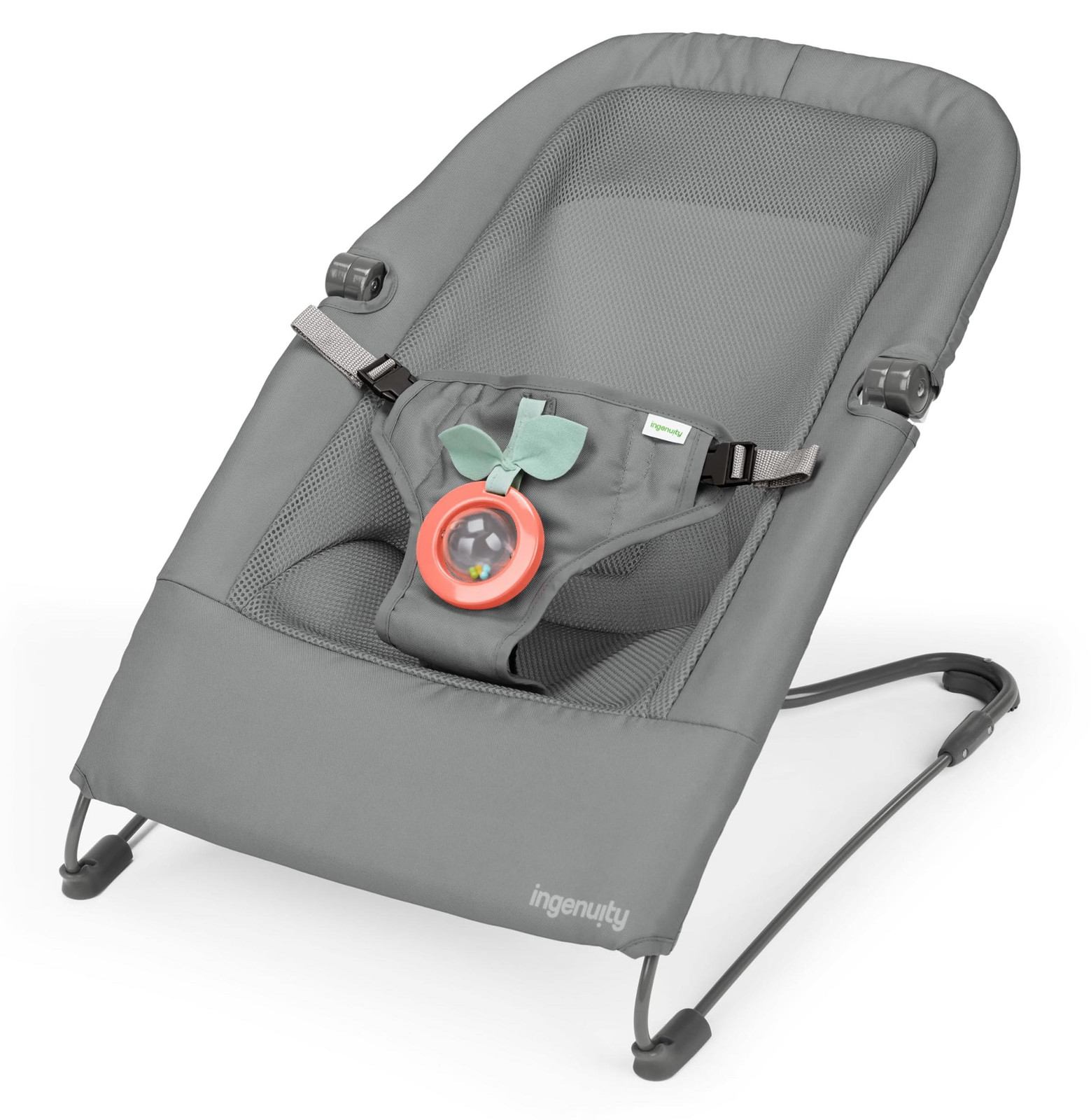 Ingenuity Stow & Go compacte inklapbare babywipper met vibratiefunctie