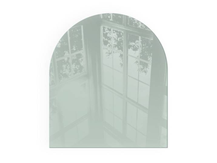 KAMINBODENPLATTE 80x70 cm - Farbe Hellgrün
