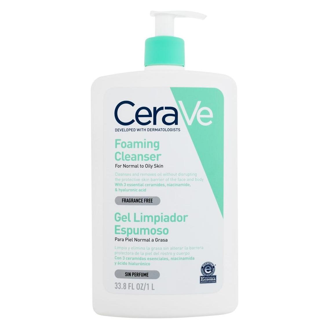 CeraVe Facial Cleanser (Reinigungsgel, 1000 ml) (3337875598774)