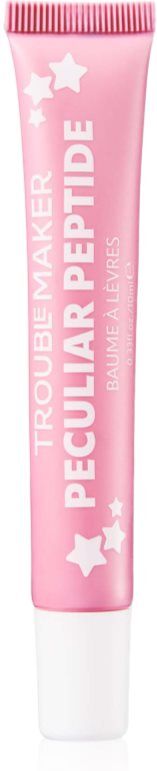 Trouble Maker Peculiar Peptide Lip Balm glittering shade Birthday Cake Pink 10 ml