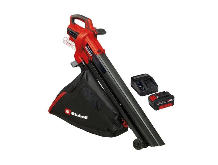 Akku-Laubsauger EINHELL Venturro 18/210 Kit (1 x 4.0Ah) , rot (grau), Laubsauger, Akku-Laubsauger