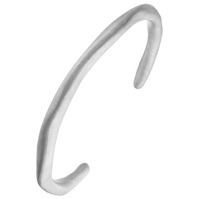Armspange JOBO "Offener Armreif", silber (silber 925), Armbänder, Damen, Silber 925 (Sterlingsilber), Armspange, 925 Silber