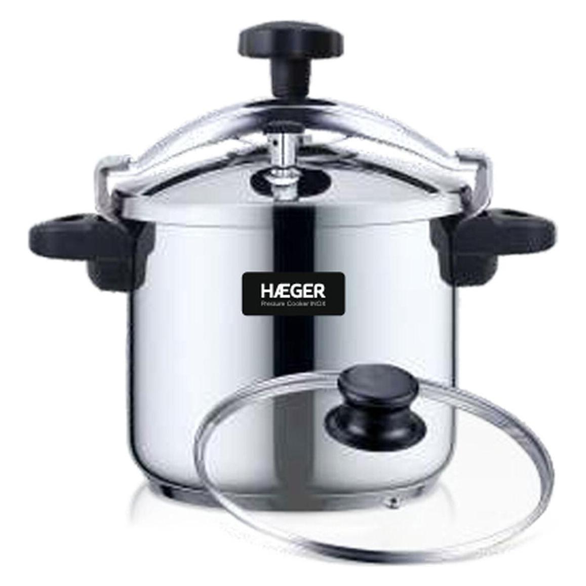 Haeger PC-10S.021A (Dampfkochtopf, Edelstahl) (PC-10S.021A)