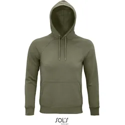 SOLS Unisex Bio Raglan Kapuzen Sweater Hoodie 03568 khaki 3XL