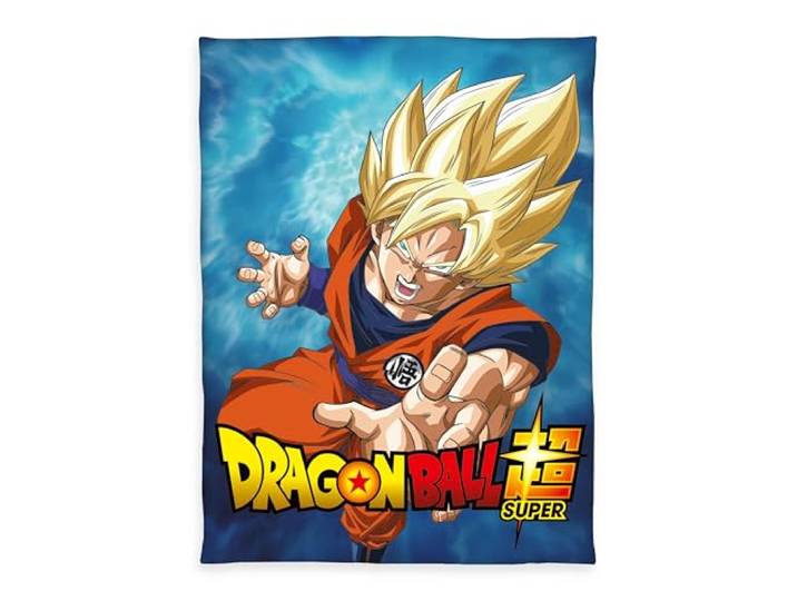 Herding Wellsoft-Flauschdecke Dragonball Super, 150 x 200 cm, Polyester