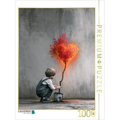CALVENDO Puzzle Pflanze heute, was morgen Herzen berührt | 1000 Teile Lege-Größe 64x48cm Foto-Puzzle für glückliche Stunden, von , Calvendo Puzzle