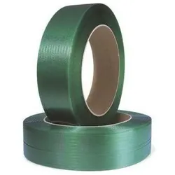 Transpak, Verpackungsmaterial, Umreifungsband Bandbreite19xStärke0,8mm Länge 1200m Polyester-/PET grün geprägt Kerndurchmesser 4...