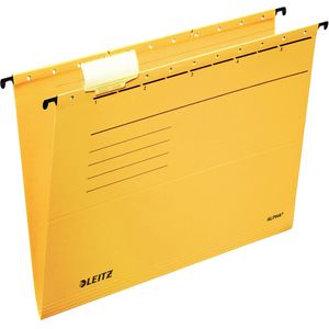 Leitz Hängemappen 1985-00-15, Alpha, A4, gelb, Karton, 25 Stück