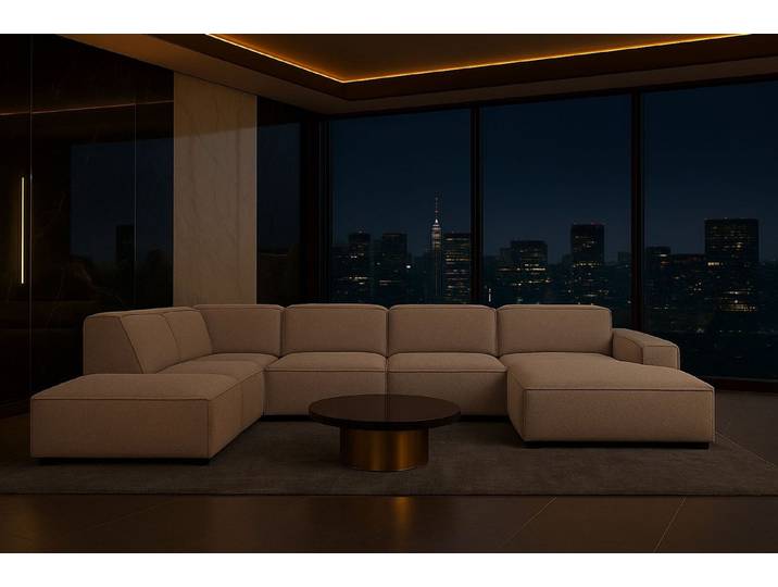 Kaiser Möbel Ecksofa Ecksofa Cursal V – großes modulares Design für Stil und Komfort, Einzelsofa
