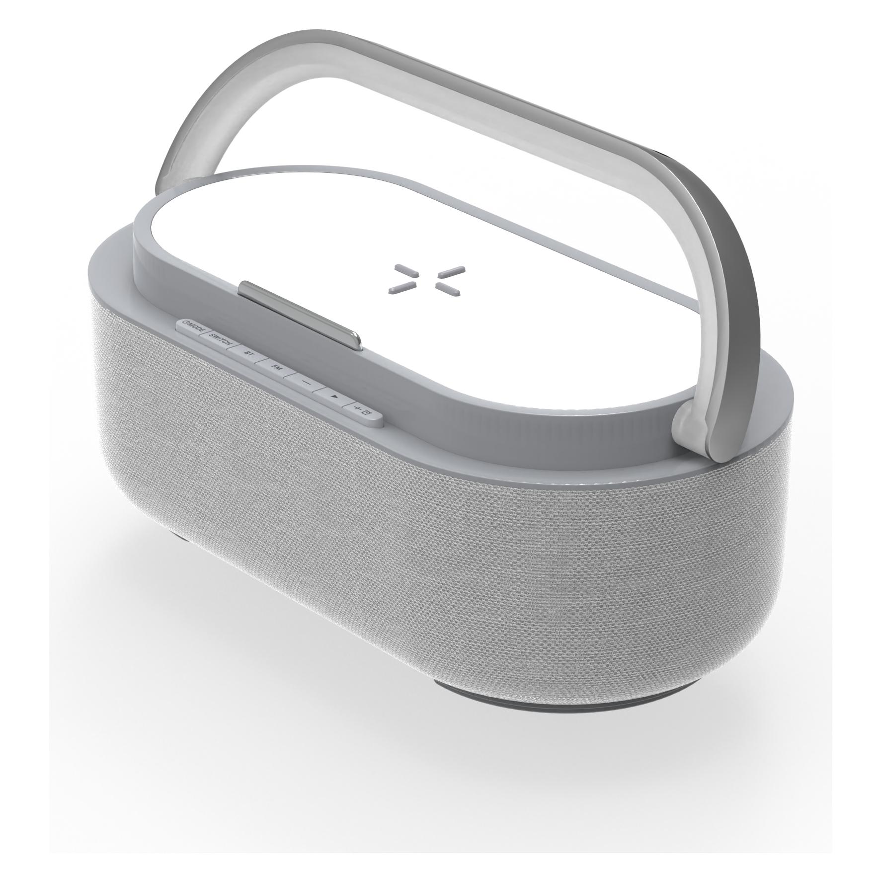 Livoo LED-Lautsprecher mit wireless ladegerät (4 h) (38611644)