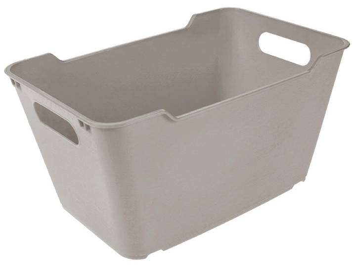 Aufbewahrungsbox LOTTA grau 35.5x23.5x20cm