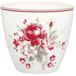 GreenGate Latte Becher Marie Red, Ø 10 cm - rot