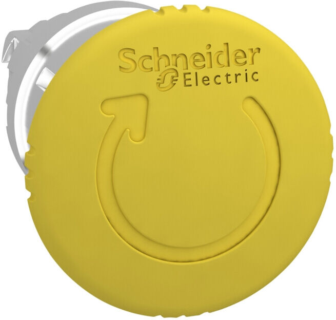 Schneider Electric Bouton-poussoir champignon ZB4BS55 Ø 40 mm à enclenchement (ZB4BS55)