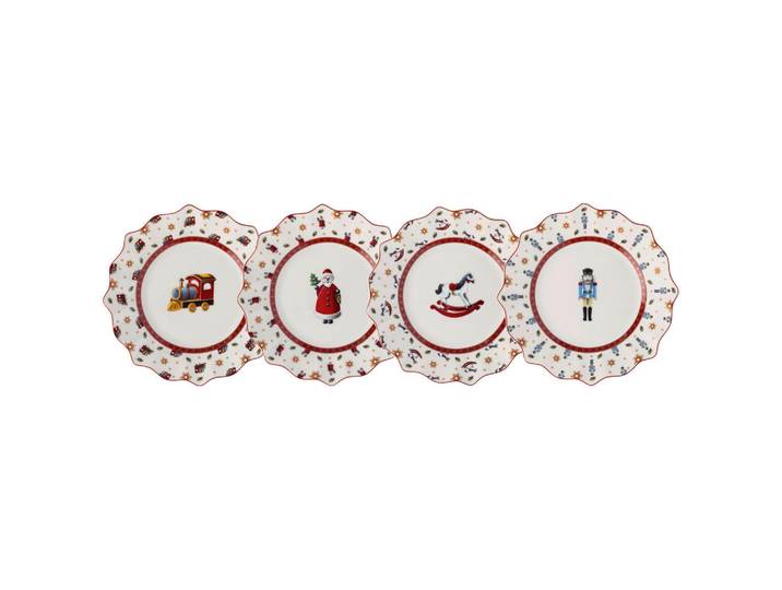 Villeroy & Boch Tellerset Toy's Delight, Mehrfarbig, Keramik, 4-teilig, Weihnachten, 3 cm, Essen & Trinken, Geschirr, Geschirr-Sets, Teller-Sets