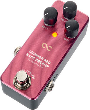 One Control Crimson Red Bass Preamp