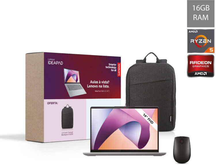 PC PORTÁTIL LENOVO 14AMN8-456 PACK