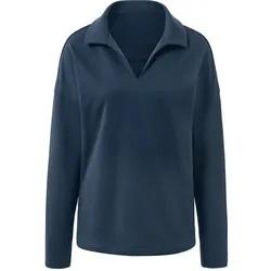 Tchibo - Lounge-Sweatshirt - Damen - Gr. M - dunkelblau