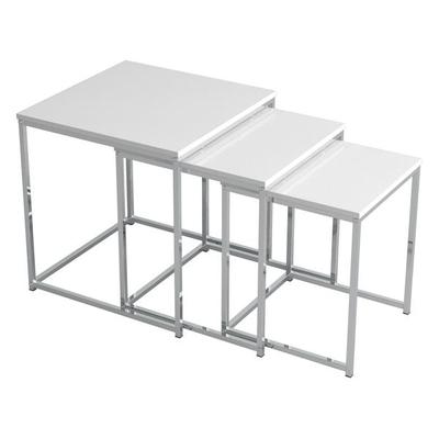 3-tlg. Set Beistelltisch Couchtisch Sofatisch