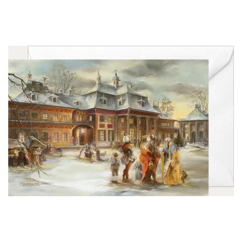 Olewinski & Tochter 2525 - Weihnachtsklappkarte "Pillnitz" (2525)