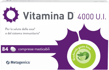 Metagenics Vitamina D 4000 U.I. Integratore 84 Compresse