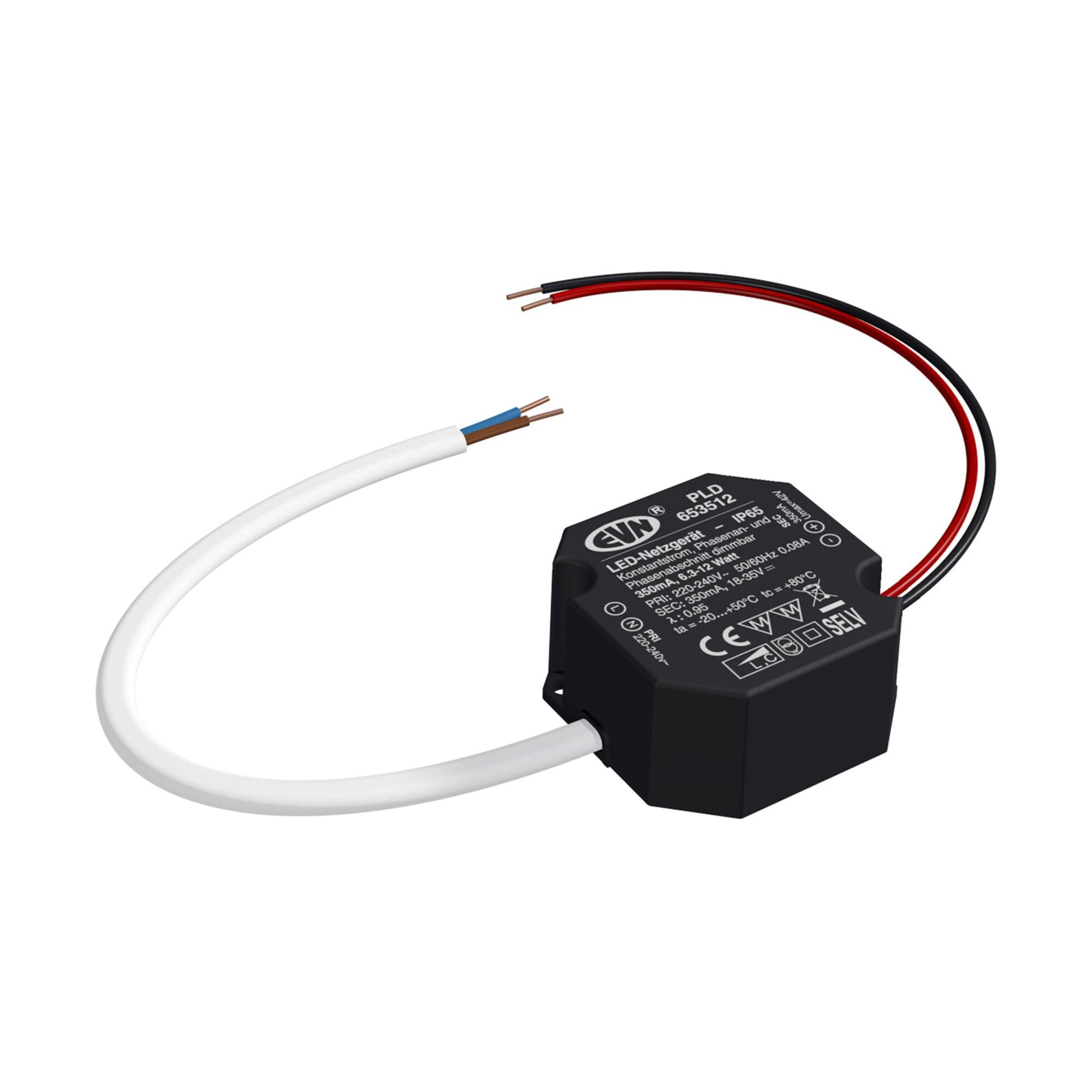 EVN Lichttechnik LED-Netzgerät 350mA 6, 3-12W IP65 PLD653512 ; evn_lichttechnik)