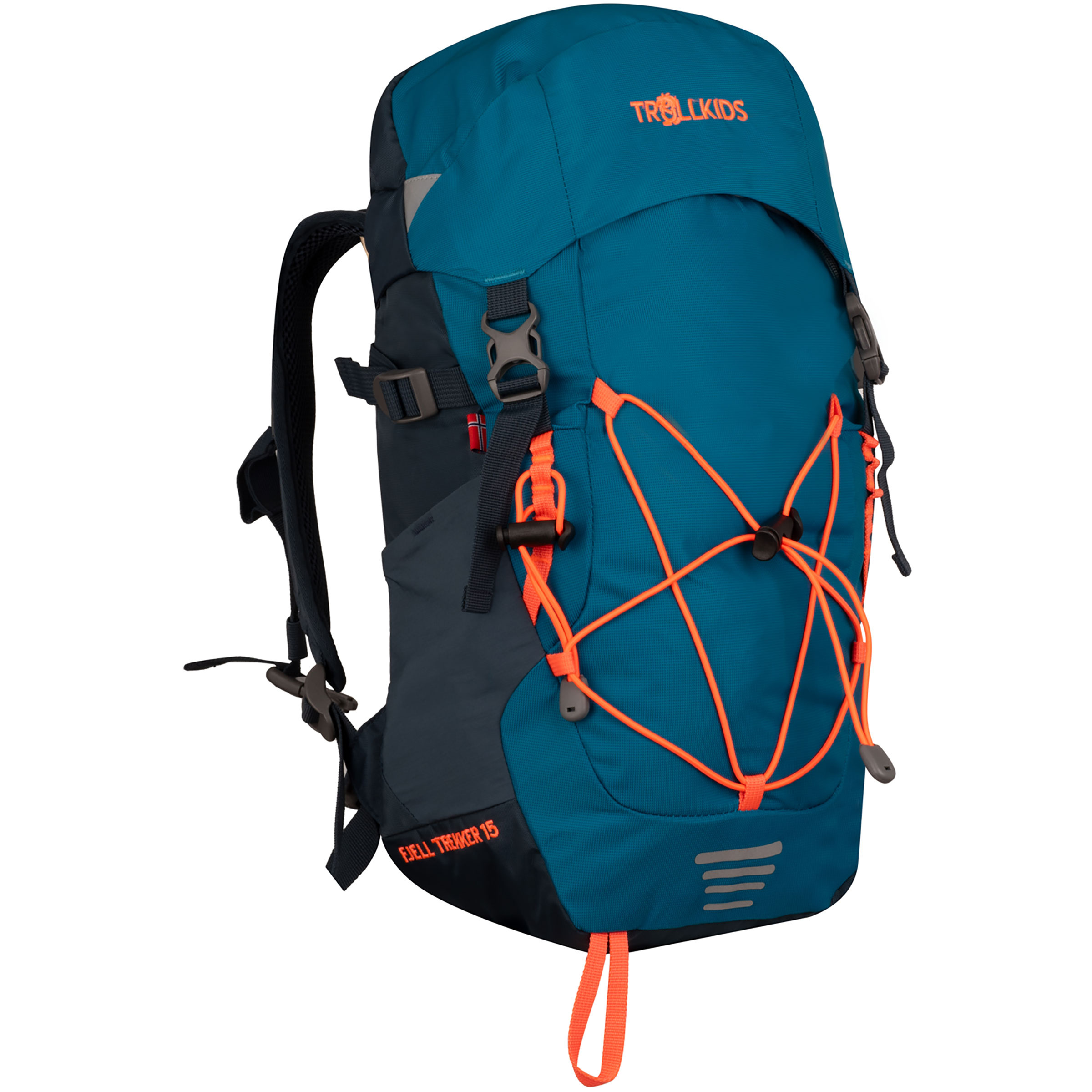 Trollkids Fjell Trekker 15 Kinder Daypacks tuerkis Größe 15L Trekking