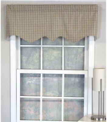 RLF Home Quality Gee Color Gray Regal Valance - 50x17