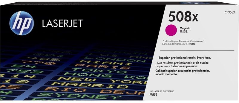 HP 508X (CF363X) - Magenta - Toner - Grande capacité Magenta
