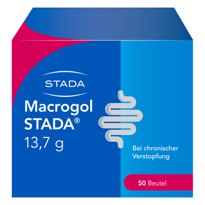 STADA Consumer Health Deutschland GmbH MACROGOL STADA 13,7 g Plv.z.Her.e.Lsg.z.Einnehmen 50 St 09404242
