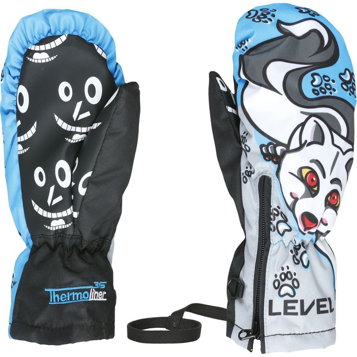 Level Lucky Mitten navy-grey (16) II 4146JM-16-II