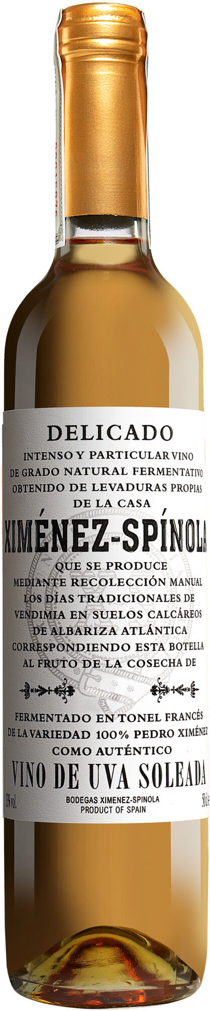 Ximénez-Spinola Ximénez Spínola PX Cosecha - 0,5 L. 2024 13% Vol. Weißwein Süß aus Spanien