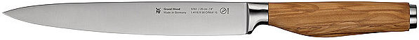 WMF Fleischmesser GRAND WOOD 20cm Olivenholz  braun EG