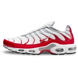 Nike Air Max Plus White University Red Wolf Grey - 45.5