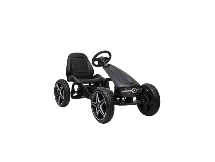Go Kart Kinder Mercedes schwarz
