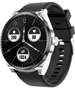 Inspired Deals S9 Smart Watch With Bluetooth Calling 1.53 Inch HD Display Health Fitness Tracker silver