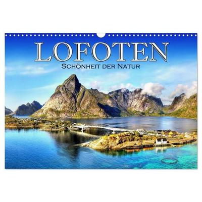 Lofoten, Schönheit der Natur (Wandkalender 2027 DIN A3 quer), CALVENDO Monatskalender