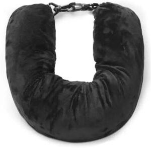 Uplifted Goods Fillable Travel Neck Pillow And Storage Bag black