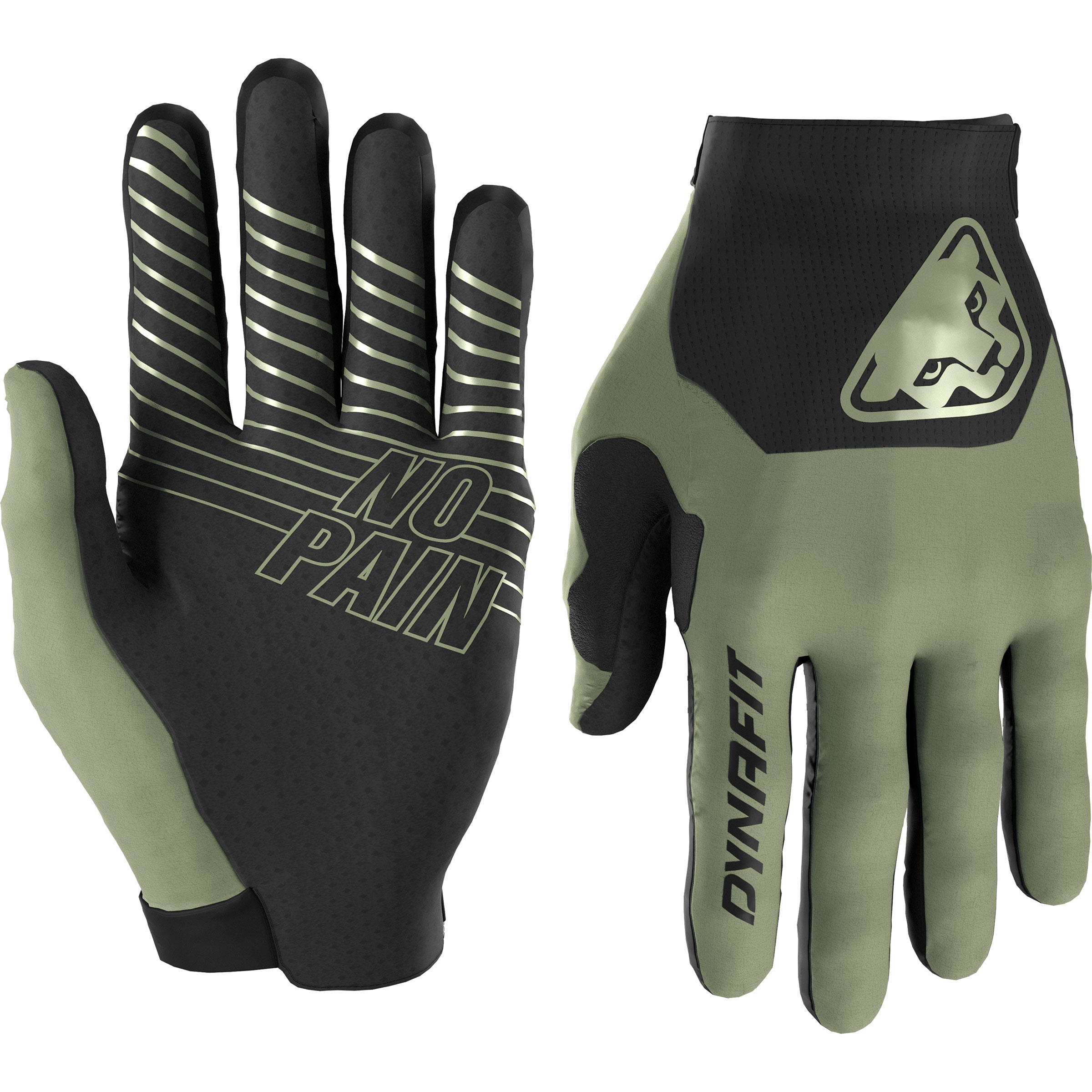 Dynafit Ride Fingerhandschuhe gruen Größe XL Mountainbike Widerstandsfähig