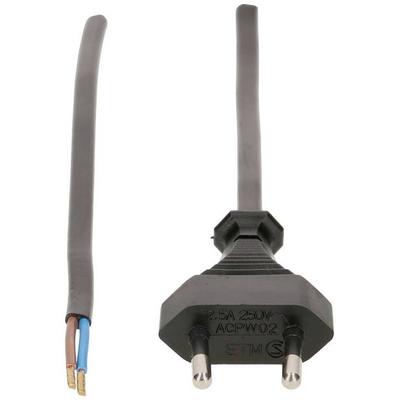 Max Hauri 138770 Strom Anschlusskabel Schwarz 3m