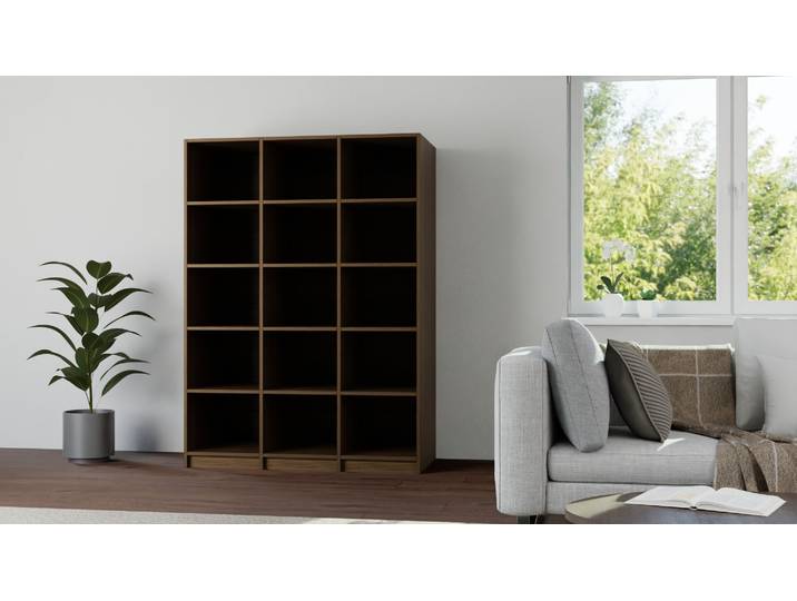 60 cm tiefes Regal aus Nussbaum Nussbaum (amerika­nisch) Natur geölt
