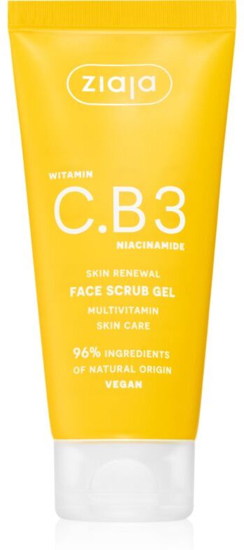 Ziaja Vitamin C.B3 Niacinamide reinigendes Peeling-Gel für das Gesicht 100 ml