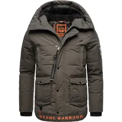 STONE HARBOUR Herren Stylische Outdoorjacke Winterjacke mit Teddyfell Innenfutter Admaroo