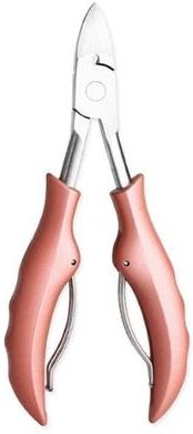 Everyday Crate Ingrown Toenail Clippers & Cuticle Nipper Set Stainless Steel Precision Nail Care Tool pink