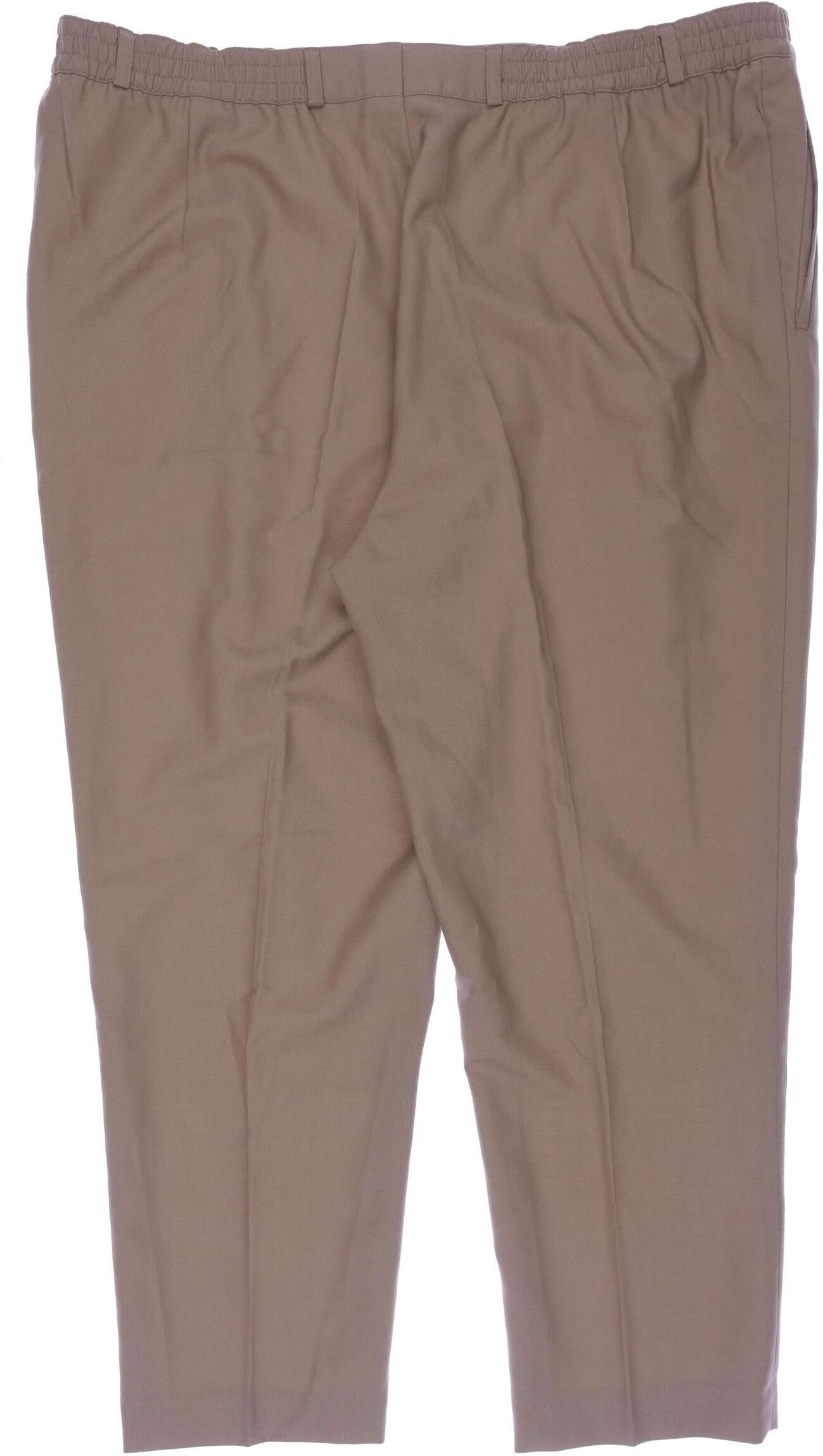 Atelier Goldner Schnitt Damen Stoffhose, Braun, Gr. EU 52, Synthetik / Schurwolle - Second Hand