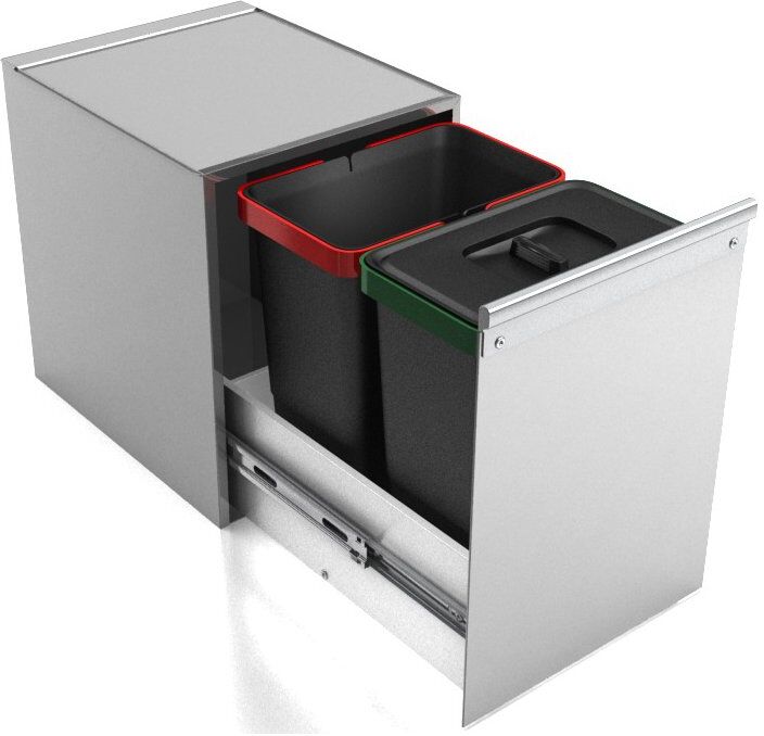Pattumiera incasso Lavenox SY A 05 SYSTEM Inox