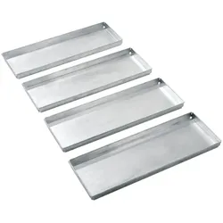 Bosch Hausgeräte, Zubehör Stromerzeuger, BOSCH Zubehör Flachkollektoren FKF 7-2 Flachdachwannen-Set für Flachdachständer (Solaranlage Montagematerial)