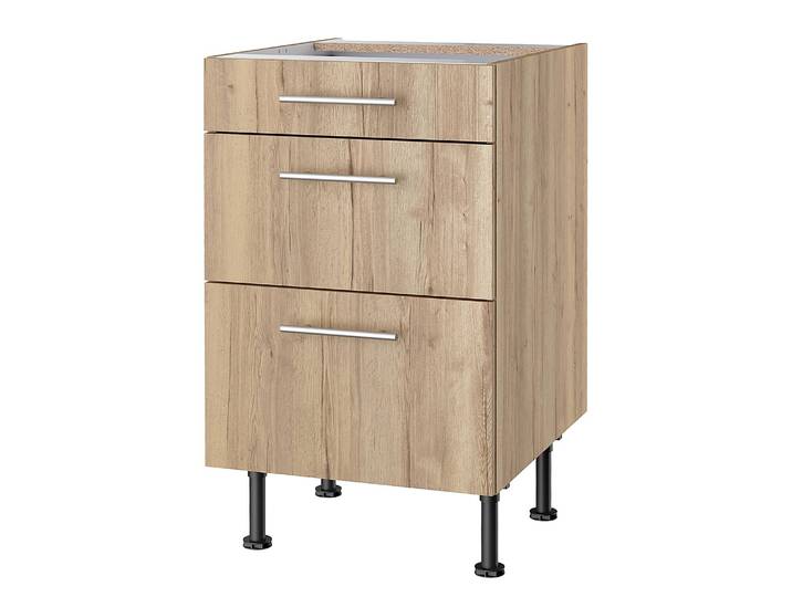 Unterschrank IV 50cm Braun/Wildeiche Dekor