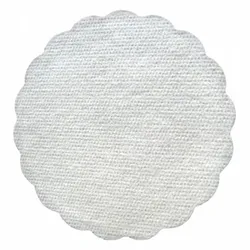 VEPATIM 160x Tassenuntersetzer Glasuntersetzer Airlaid O 9cm weiß