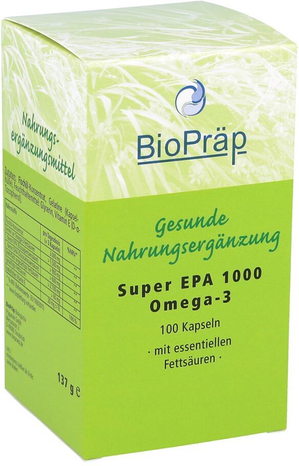 Super Epa 1000 Omega 3 Kapseln 100stk